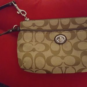Coach wristlet